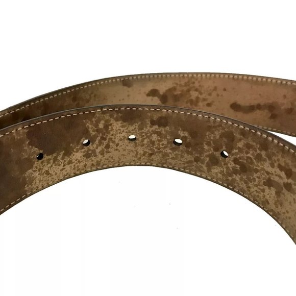 942189BB (S1) Gucci Belt Interlocking Black Leather - Picture 6 of 9